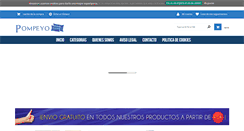 Desktop Screenshot of pompeyohogar.com